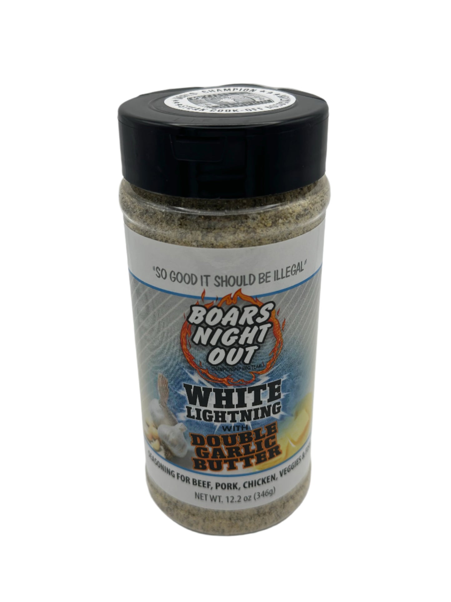 White Lightning Double Garlic Butter
