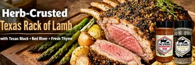 Herb-Crusted Rack of Lamb | Easter Lamb Recipe with Texas Black & Red River