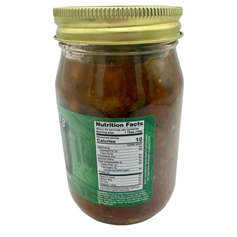 Sassy Jo’s Sweet Heat Pickle Pico