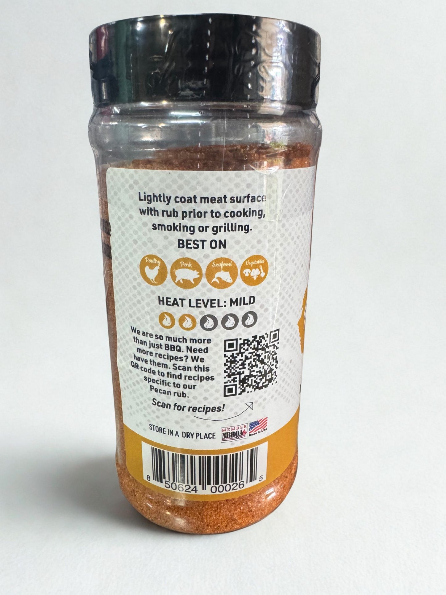 Fat Boy Hickman’s BBQ Pecan Rub