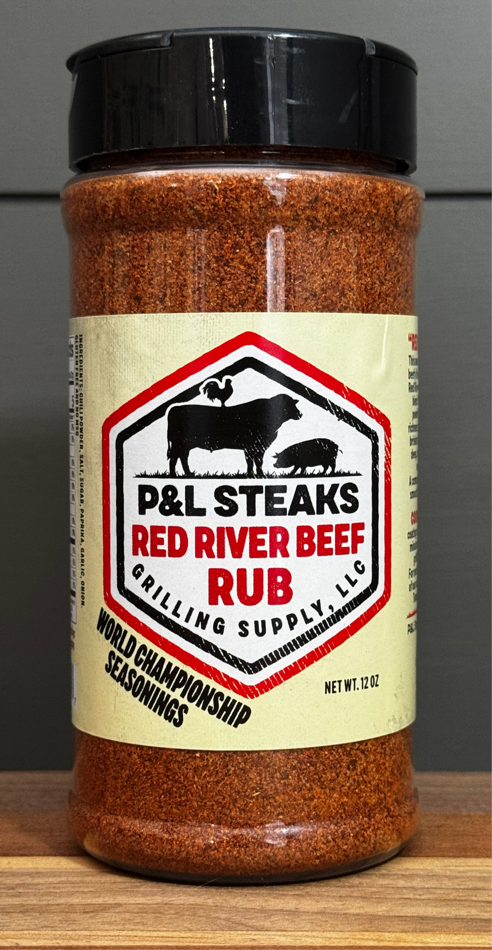 Red River Beef Rub – P & L Steaks Grilling Supply