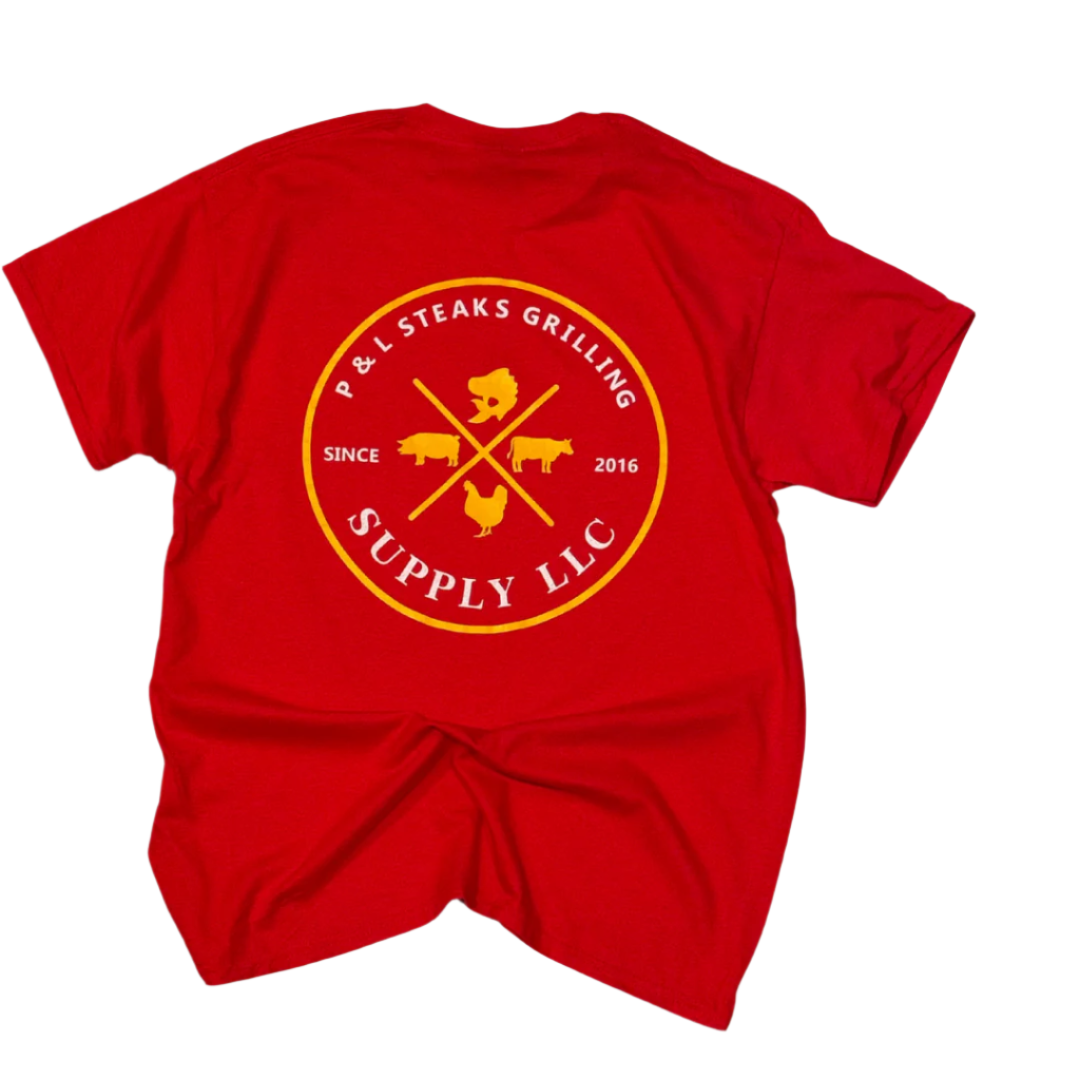 P&L Steaks Logo T-Shirt