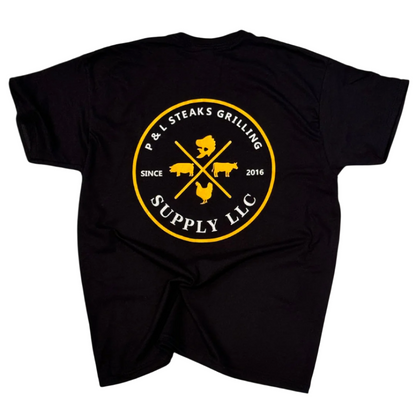 P&L Steaks Logo T-Shirt