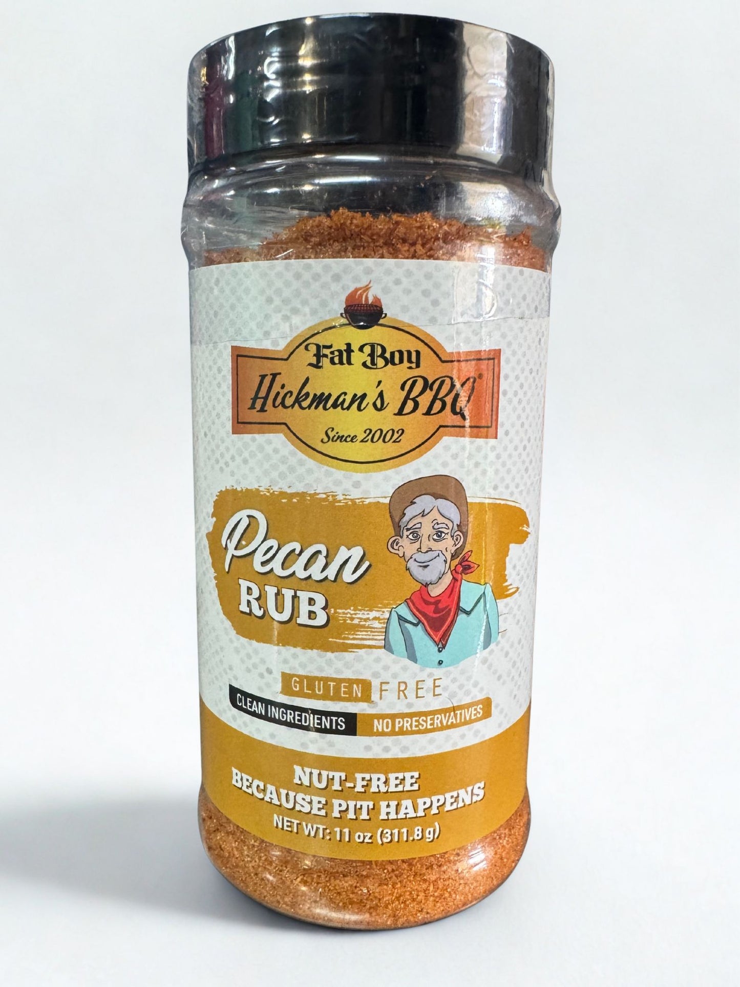 Fat Boy Hickman’s BBQ Pecan Rub