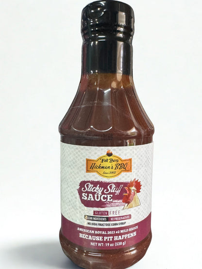 Fat Boy Hickman’s BBQ Sticky Stuff Sauce